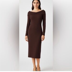 Universal Thread Off Shoulder long sleeve dress